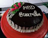 Foto langkah ke 10 dari resep Brownies ultah suami.