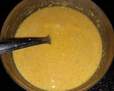 A picture of step 1 of Zhunka bhakar.