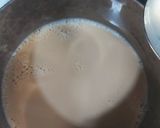 A picture of step 2 of Caramel hot coffee chocolate with cream.