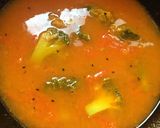A picture of step 5 of Broccoli Fish Curry.