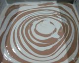 Foto langkah ke 4 dari resep Marble Choco Cake.