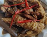 Foto langkah ke 9 dari resep Terong cah ayam kembang tahu,.