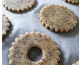 Citromos mákos linzer recept fázis 2 fotója