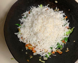 A picture of step 2 of Veg Fried Rice.