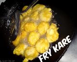 A picture of step 2 of Dahi phulkiya.