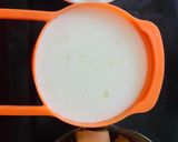 A picture of step 1 of Chickoo milkshake.