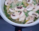 Gombás, zöldborsós rizses hús recept fázis 3 fotója