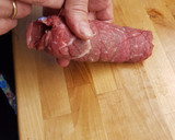 Foto del paso 5 de la receta: Enrollado de carne en Salsa de Verduras