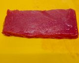 Foto del paso 1 de la receta: Taco de atún sellado en sal de mar y salsa de jengibre adobada