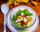 A picture of step 2 of Veggies, fruits and Cheese Salad.