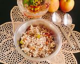 A picture of step 15 of Sabudana khichdi (For fasting or vrat).