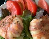 Une image de l'étape 3 de Salade tiède de chèvre lardé.