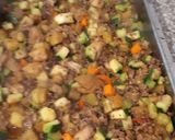 A picture of step 6 of Moussaka Yasas.