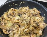 Foto del paso 5 de la receta: Tortiglioni a la crema de champiñones