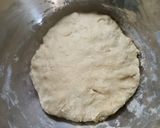 A picture of step 3 of Kulcha Naan/ Indian flat bread.