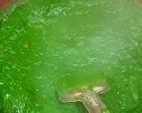A picture of step 4 of Palak Mushrooms.