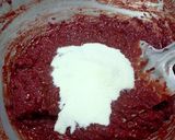 A picture of step 3 of Beetroot Ladoo.