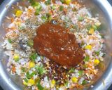 A picture of step 7 of Roti cone Pizza Punch.