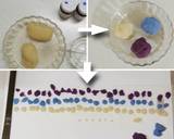 Ajisai (hydrangea) Mizu Yōkan ; Wagashi recipe step 2 photo