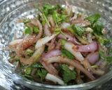 A picture of step 9 of Onion salad.