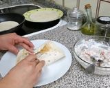 Foto del paso 2 de la receta: Wrap, burrito, fajita de atún y yogur / Desayuno o cena