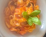 Foto del passaggio 5 della ricetta Orecchiette con cardoncelli🍄‍🟫🍅🌱