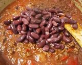 A picture of step 9 of Chilli Con Carne 😋.