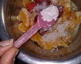 Fresh Strawberries And Orange Punch