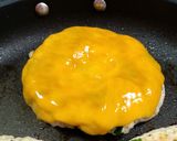 Foto del paso 4 de la receta Hamburguesa de pollo y espinacas, con salsa tipo Big Mac