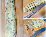 Foto langkah ke 5 dari resep Gyeran-mari 계란말이 (Korean Egg Roll / Rolled Omelette).