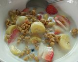 รูปขั้นตอนการทำที่ 6 ของ อาหารเช้า กราโนล่าผลไม้รวม Granola mix fruits(330 แคลอรี่)