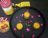A picture of step 4 of Mango phirni.