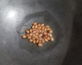 A picture of step 3 of Vangi Bath (Brinjal fried rice).