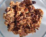 Granola airfryerben zabpehely nélkül, szénhidrátcsökkentett recept fázis 4 fotója