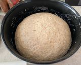 A picture of step 2 of Turkish Bread.