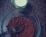 A picture of step 2 of Choco Orange Ice cake.