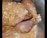 A picture of step 3 of Chicken charga with gravy.