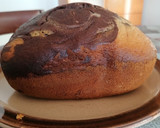 Foto del paso 3 de la receta: 170. Bizcocho de vainilla y chocolate marmolado / Panificadora