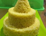 Foto langkah ke 4 dari resep Nasi Tumpeng Mini.