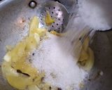A picture of step 4 of Aam(keri) ka murabba.