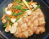 Foto del paso 6 de la receta: Pollo en salsa Teriyaki con Noodles de Arroz