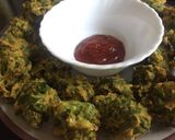 A picture of step 6 of Spinach Pakora.