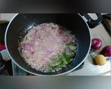 A picture of step 1 of Mix veggies with drumsticks.