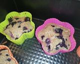 Áfonyás muffin🧁 cukormentes recept fázis 3 fotója