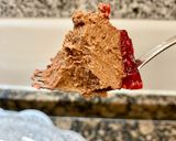 Foto del paso 19 de la receta: Tarta de requesón con chocolate y frambuesas