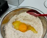 Foto langkah ke 4 dari resep Whole-Wheat Bread / Roti Gandum No Mixer dan No Ulen Lama2☺️.