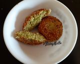 A picture of step 3 of Millet Tikkis.