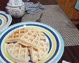 Foto del paso 1 de la receta: Waffles con plátanos y majar