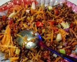 A picture of step 2 of 🌈 Rainbow Lentil Salad with Zesty Lemon Dressing 🥗.