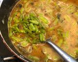A picture of step 3 of Masala Cluster beans.